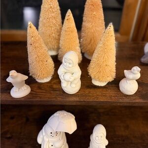 Dept 56 Snowbabies Jolly Friends Forevermore Figurine Set 1999